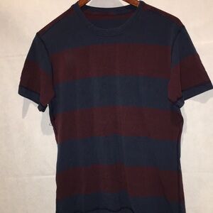 Lululemon Athletica Striped Tee Shirt